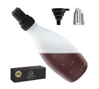 Pinceau en silicone avec distributeur [solution 2 en 1] | Pinceau à barbecue/pinceau à pâtisserie pour un revêtement rapide & sans effort | Pinceau BBQ 100% sans BPA & résistant à la chaleur