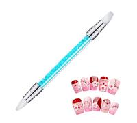 Pinceau en Silicone - Brosse précise pour gel, paillettes et décoration ongles | Outil manucure professionnel pour design créatif | Pinceaus silicones onglees - Accessoire nails artt