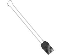 Pinceau en silicone noir 29 x 3 cm Acier inoxydable/noir, 230 °C
