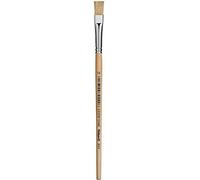 Pinceau en soie Pelikan 613 F Gr. 16 manche bois non verni
