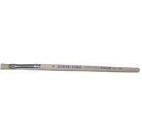 Pinceau en soie Pelikan 613 F Gr. 6 manche bois non verni