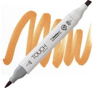 Pinceau et ciseau double face TOUCH, BR97 Rose beige