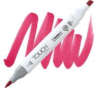 Pinceau et ciseau double face TOUCH, R10 Rouge foncé