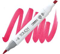 Pinceau et ciseau double face TOUCH, R4 Rouge vif