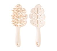 Pinceau exfoliant pour cuir chevelu - Manche long - Brosse à shampoing en silicone - Outil de soin des cheveux de douche pour un en douceur et une croissance stimulante des cheveux