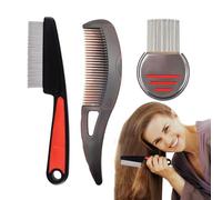 Pinceau exfoliant pour cuir chevelu - Peigne anti-poux ergonomique portable pour cuir chevelu - Outil de massage pour la santé, outils de massage et équipement pour mère, fille et petite amie