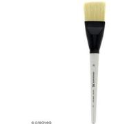 Pinceau Ferme Plat Graduate XL - Soie beaux blanc - n° 50 G