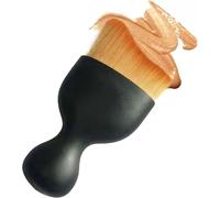 Pinceau Fond De Teint, Pinceau Pour Fond De Teint Magique Pinceau,Contour Pinceaux De Maquillage,Pinceau Pour Fond De Teint Multifonctionnel Pour Mélanger Liquide,Crème,Correcteur,1pc (Le Noir)