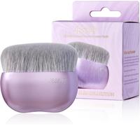 Pinceau Fond De Teintgros Pinceaux Plat Maquillages Kabuki Fond De Teint Pour Maquillage Liquideestompagefinitioncontouring,Tapotementviolet Sf003