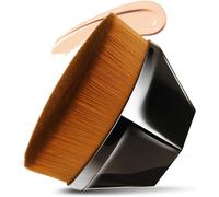 ® Pinceau Fond De Teintpinceau De Maquillage Synthétiques De Qualité Supérieure Pour Fond De Teintbases De Maquillagebb Crèmesblushpoudres,Correcteurs Pour Les Yeux-Rosa