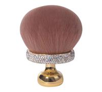Pinceau kabuki ovale extra large de 7,6 cm de large pour le corps, les jambes, le visage, poils synthétiques doux pour fond de teint liquide, poudre, bronzant, crème solaire et outil de maquillage