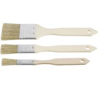 Pinceau large poils professionnels ZAHN Pinsel E10710-10 Soie naturelle 3 pièces
