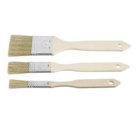 Pinceau Large Poils Professionnels ZAHN Pinsel E10710-10 Soie Naturelle 3 pièces