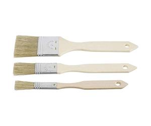 Pinceau Large Poils Professionnels ZAHN Pinsel E10710-10 Soie Naturelle 3 pièces