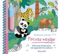 Pinceau magique - Animaux câlins - Vanessa Robidou - Grund - cartonné - Document jeunesse