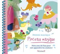 Pinceau magique : le monde magique- Livre Coloriage magique à l'eau avec un pinceau - À partir de 3 ans