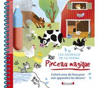 Maria Neradova – Pinceau magique: Les animaux de la ferme – Livre coloriage à l'eau – Broché