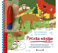 Monsieur Dupont – Pinceau magique : Les animaux de la forêt – Peins à l'eau, 1 pinceau – Broché