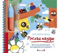 Pinceau magique - Les petites bêtes - Livre Coloriage magique à l'eau avec un pinceau - À partir de 3 ans