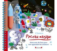 Pinceau magique - L'espace - Livre coloriage magique à l'eau avec un pinceau - À partir de 3 ans