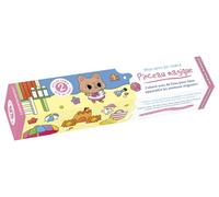 Pinceau magique Mes sets de table Animaux mignons Sets de table à colorier à l'eau avec un pinceau Coloriages réutilisables À partir de 3 ans