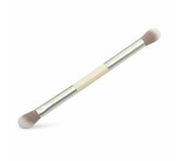 Pinceau Maquillage Double Embout | Manche en plastique, Brosse Contouring Visage, Estompage s fards, Pour Influenceuses