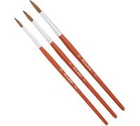 MILAN Pinceaux tailles 6, 8 et 10 – Pack de 3