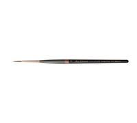 Da Vinci Pinceau Miniature Maestro série 70 N.3 rond manche court marron Kolinsky