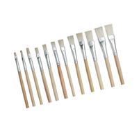 Pinceau multifonction en céramique avec poils élastiques doux et long manche en bois pour calligraphie chinoise