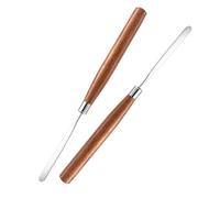 Pinceau nail art ongles Stylo de modelage d'ongles double embout en bois de santal, pinceau multifonction, bâtonnet mélangeur de vernis gel, accessoires de manucure pour le Bricolage(Color 02)