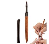 Pinceau | Outil - Pinceau à vernis à ongles en bois de santal pour les détails fins, le dessin fin, les lignes longues, usage domestique et professionnel
