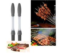 pinceau patisserie,pinceau silicone,pinceau cuisine silicone,pinceau de cuisine,cadre de cuisson,outil de trempage et de brosse à huile,convient pour griller et cuire au four (2 pièces)