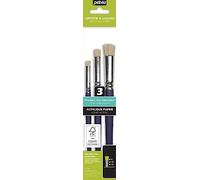 Pinceau Pebeo - 3 pinceaux Pochoir