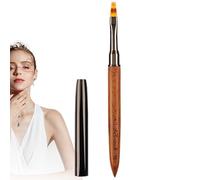 Pinceau | Pinceaux à ongles fins en bois de santal pour longues lignes, détails fins, dessin fin, design d'ongles, usage domestique et professionnel