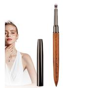 Pinceau | Pinceaux à ongles fins - Pinceau en bois de santal pour les lignes longues, les détails fins, le dessin fin, la conception des ongles, usage domestique et professionnel