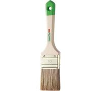 pinceau plat à lasure mako 60mm avec manche en bois