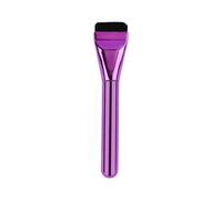 Pinceau plat fin pour application de maquillage anti-cernes poils synthétiques doux facile à nettoyer Design portable en fibre synthétique
