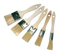 Pinceau plat - lot de 5