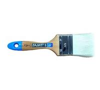 Pinceau - Plat - Spécial peinture acrylique - N°60 - 6 cm largeur - Manche en bois