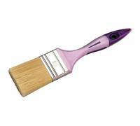 Savy 4807080 Pinceau plat toute peinture Fibres Synthétiques largeur 80 mm, Violet