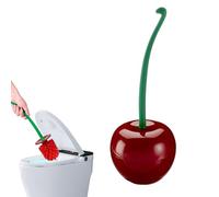 Pinceau pour cerisier: brosse créative pour les toilettes et support pour les toilettes | Salle de bain douce économise brosse de nettoyage des toilettes, conception d'économie d'espace