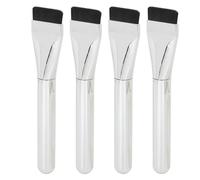 Pinceau pour Fond de Teint Liquide, Cheveux Doux et Pelucheux, Ensemble de Pinceaux à Application Plate Ultra Fins pour Maquilleurs