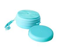 Pinceau pour le corps | Exfoliant portable pour corps de douche - Accessoire léger 2 fois 1 pour outils de beauté avec distributeur de savon pour le nettoyage quotidien du bain de douche spa de voyage