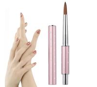Pinceau pour les ongles, brosse à ongles détaillée, Dessin Brusser à outil de pointillés pour la peinture, Débranteur de poussière portable, accessoires d'outils de détail fins pour les amoureux, ami