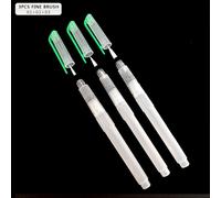 Pinceau Pour Peinture À L'eau Rechargeable,1/3/6 Pièces,Brosse Douce Pour Aquarelle,Stylo À Encre Pour Peinture,Calligraphie,Dessin,Fournitures D'art - Type 3pcs Fine Tips