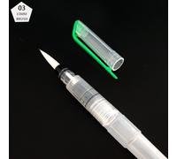 Pinceau Pour Peinture À L'eau Rechargeable,1/3/6 Pièces,Brosse Douce Pour Aquarelle,Stylo À Encre Pour Peinture,Calligraphie,Dessin,Fournitures D'art - Type Fine Tip 03