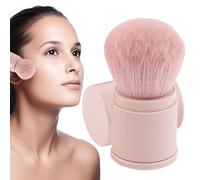 Pinceau Pour Poudre Libre Compact Rétractable Multifonction Portable | Pinceau Pour Poudre Pressée Compacte Et Rétractable Pour Hommes Femmes Actifs Maison Fêtes