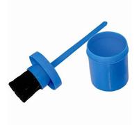 Pinceau pour sabot cheval + pot Tattini Bleu TU