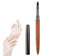 Pinceau pour vernis à ongles - Pinceau à ongles en bois de santal pour un usage domestique et professionnel - Détails fins, dessin fin, salon à la maison