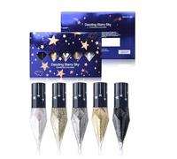 Pinceau précis Paillettes Eyeliners liquides Formules anti-taches Eye-liner chatoyant Idéal pour les fêtes et un usage quotidien Eyeliners liquides imperméables